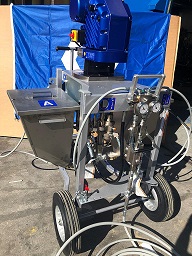 Image of the new Graco All Electric XP Plural Component Spray Machine